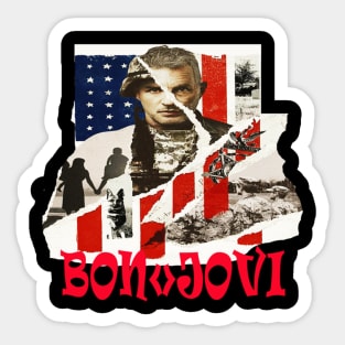 bÖn jÖvi legend music Sticker